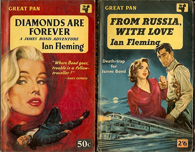 Ian Fleming authored the books from which the Bond franchise was born
