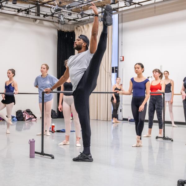 Meet WashU’s new ballet master, Antonio Douthit-Boyd