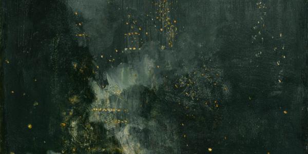 Whistler's painting Nocturne in Black and Gold